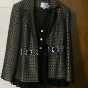 Three piece Louis Ricci suit size 20