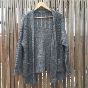 Oversized v-Neck Cardigan