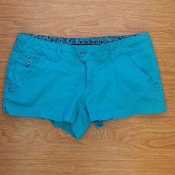 Rewash size 7 teal shorts