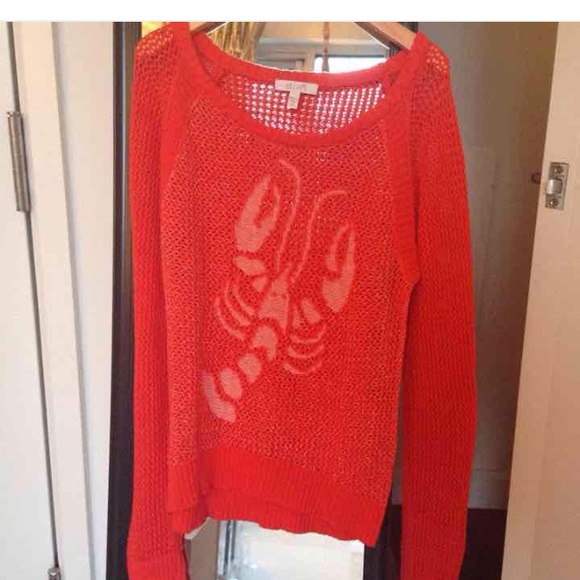delais lobster sweater