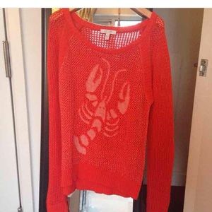 delais lobster sweater