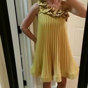 BCBG - NWT- Mustard Yellow Dress