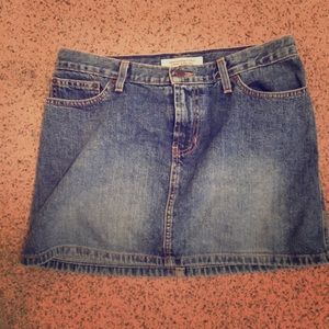 A&F Classic denim skirt sz2