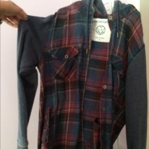 Flannel Hoodie