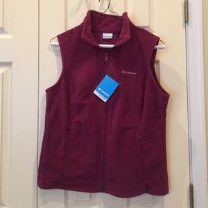 Columbia Benton Springs fleece vest.