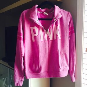 PINK/VS zip hoodie