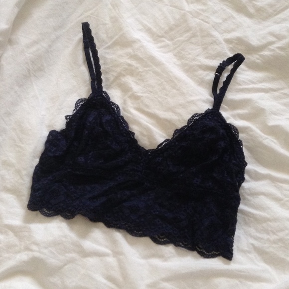 Gilly Hicks Tops - Navy bralette