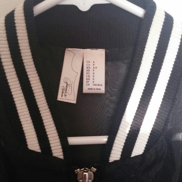 Sheer black jacket