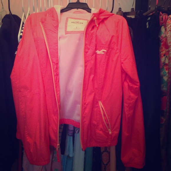 Hollister rain jacket