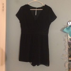Black forever 21 romper