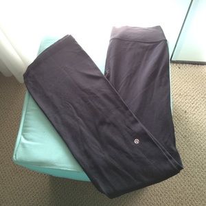 8 Tall Black Lululemon Pants