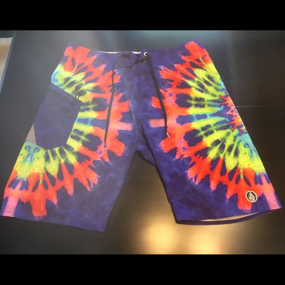 Volcom Tiedye Swim Trunks