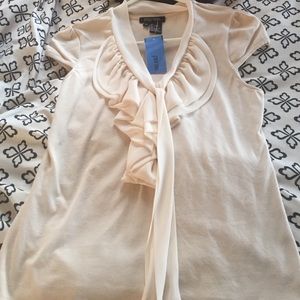 business casual cream top ☀️