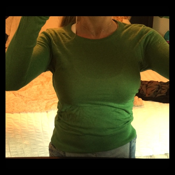 Urban Outfitters green crew neck sweater