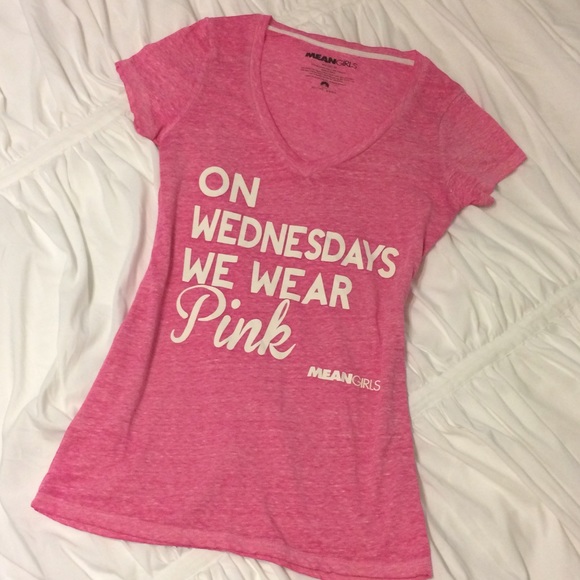 Mean Girls "On Wednesdays We Wear Pink" Shirt