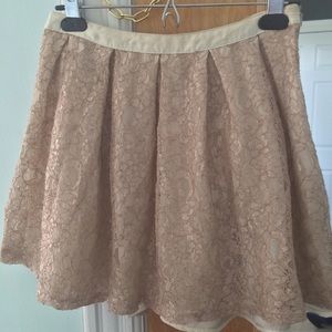 Vintage inspired lace skirt