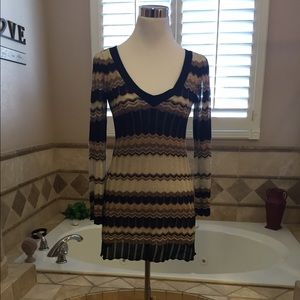 Bebe Chevron Dress