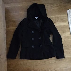 Black American Rag pea coat