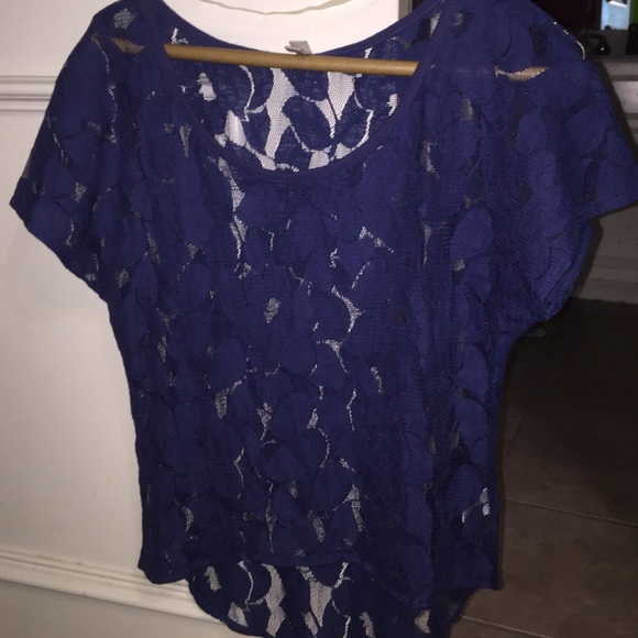 Navy blue shirt