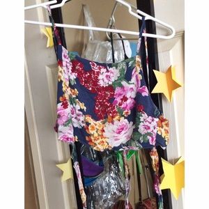 brandy melville tie back tank