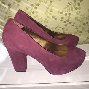 Maroon Naturalizer Heels