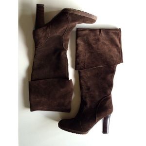 Like new Aldo suede knee high boots SZ 37