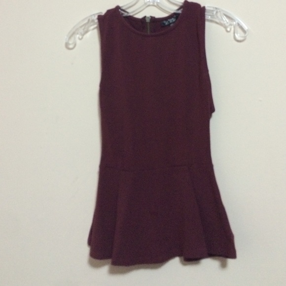 TOPSHOP Peplum Top