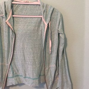 Light blue hoodie