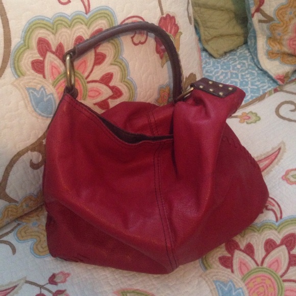 Lucky Brand Handbags - Red handbag lucky brand