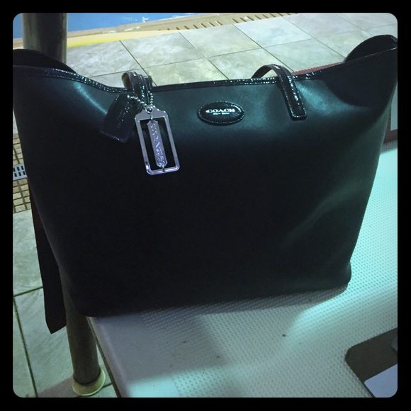Coach Leather Tote