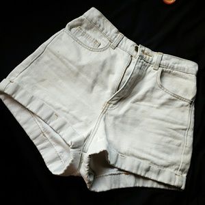 AA denim shorts