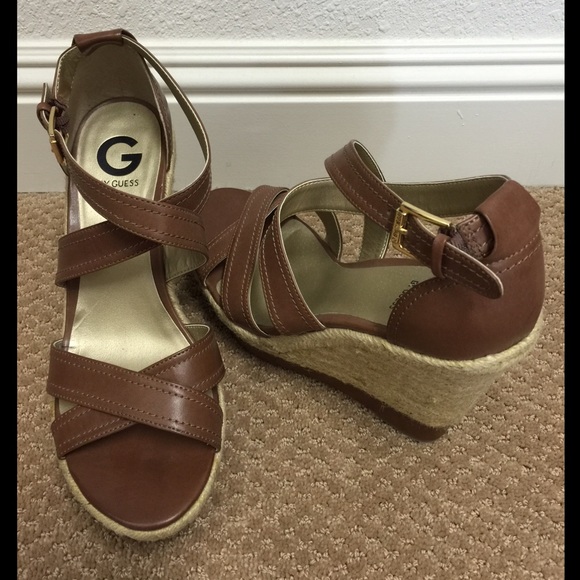 Brown G by guess wedges