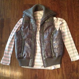 [Bundle] long sleeve and puffer vest
