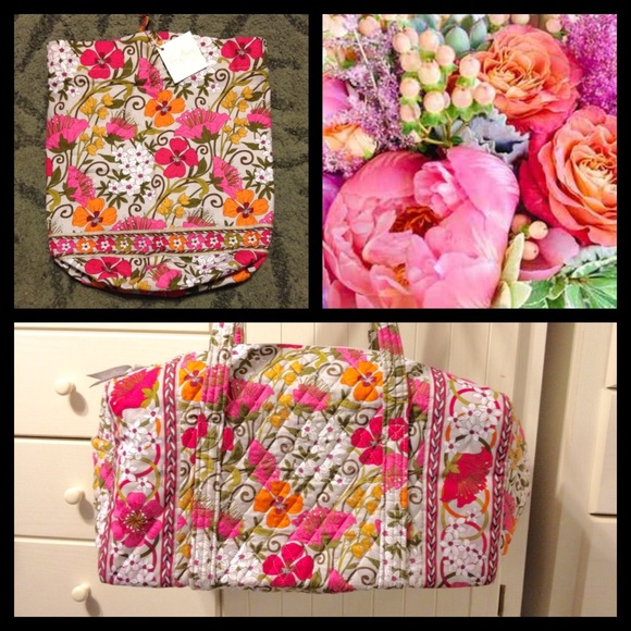 Vera Bradley Handbags - Small Duffel & Ditty Bag