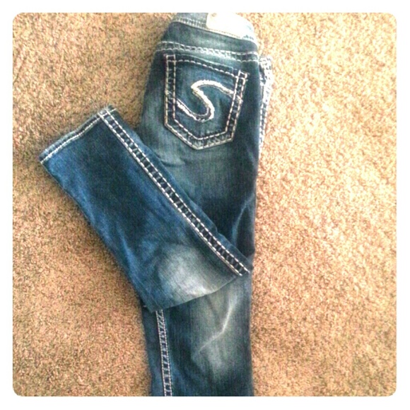 Silver Jeans Capri's - Picture 1 of 3