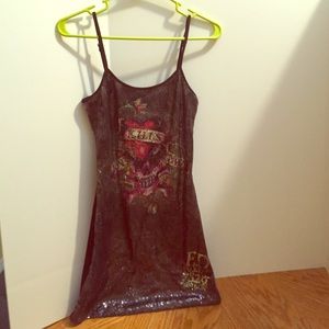 Sequined Ed hardy dress! Sale🔴