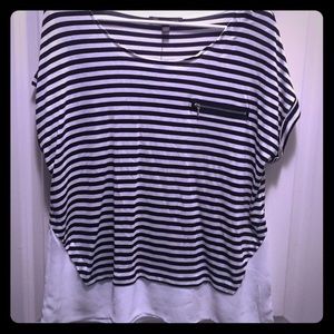 Striped Fitted Tee