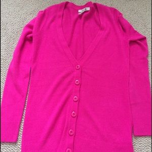 Fushia Cardigan, S