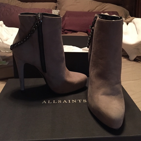 💗 SOLD 💗 Brand new Genuine All Saints Booties - Picture 2 of 4