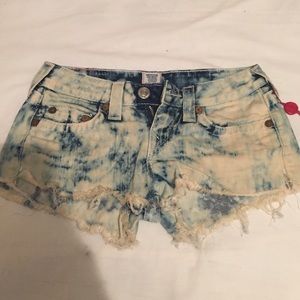 True religion shorts