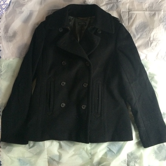 Wool J. Crew pea coat