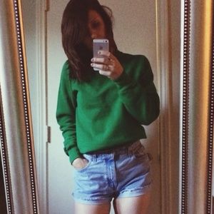 Vintage sweatshirt and ASOS jeans