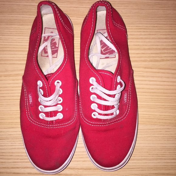 Red Vans