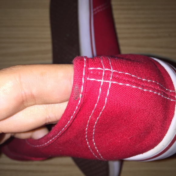 Red Vans - Picture 3 of 4