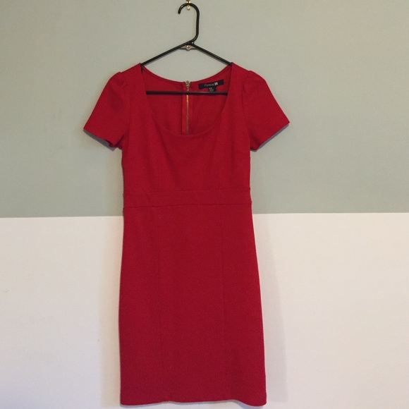 Red Body Con Mini Dress