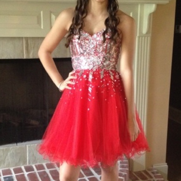 bright homecoming dresses