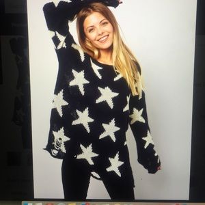 WILDFOX seeing stars Lennon sweater
