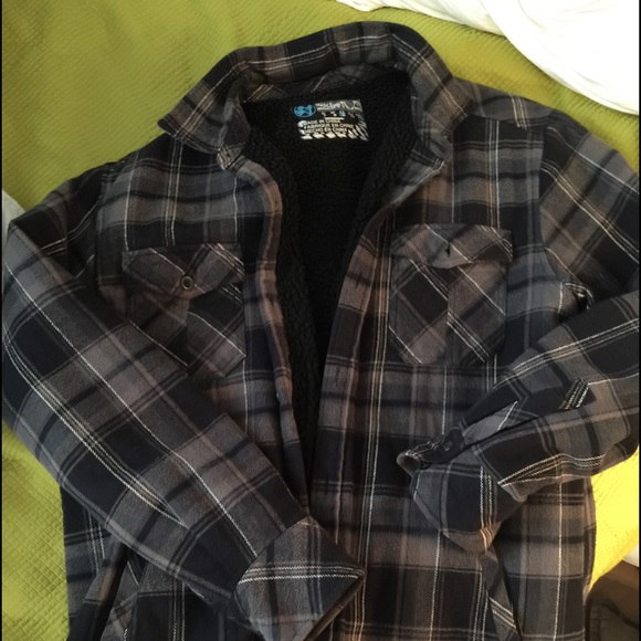 Men's Large flannel jacket