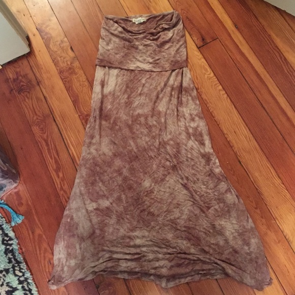 Tie dye maxi skirt/dress