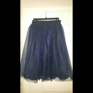 Midi Soprano Tulle Skirt